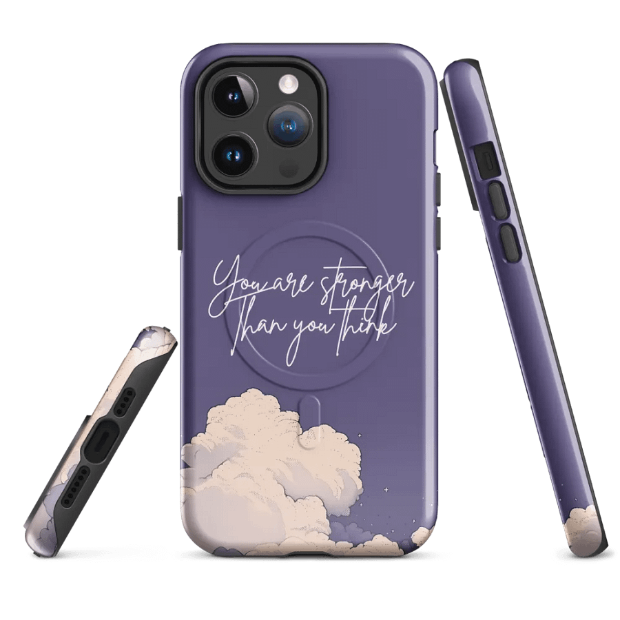 Cloudy Strength MagSafe® Tough Case product image (4)