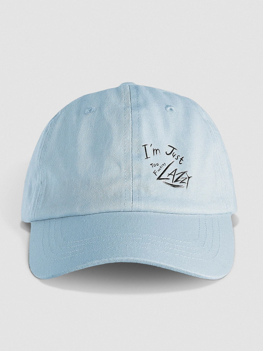 ｟ Pastel ｠ㅤI'm Just Too Fucking Lazzy Dad Hat product image (1)