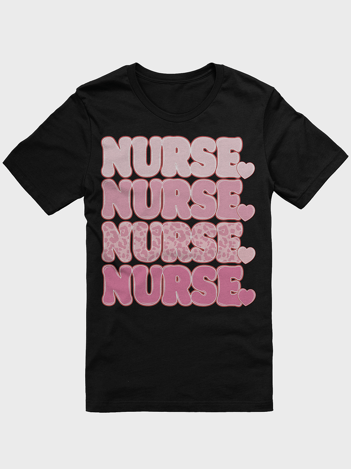 NURSE Heart Pink Tee product image (1)