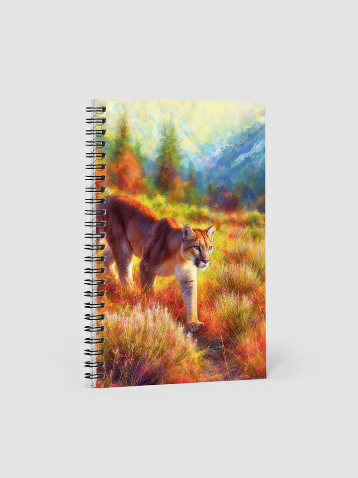 Mountain Lion 4, Personalize Your Thoughts with Our Spiral Notebook product image (1)