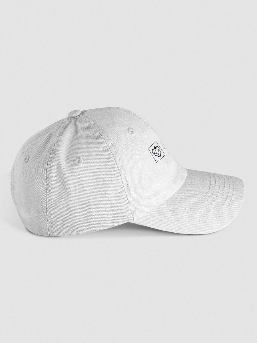 lauren's youth white dad hat product image (4)