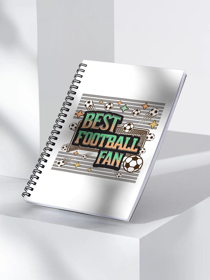 Best Football Fan Fanatic Spiral Notebook product image (2)