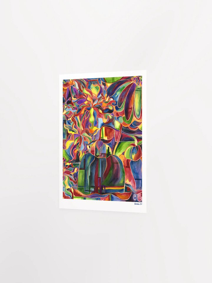 Blooms and Architecture Print product image (4)