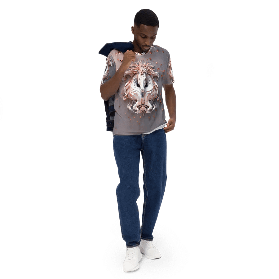 Beads Horse T shirt product image (5)