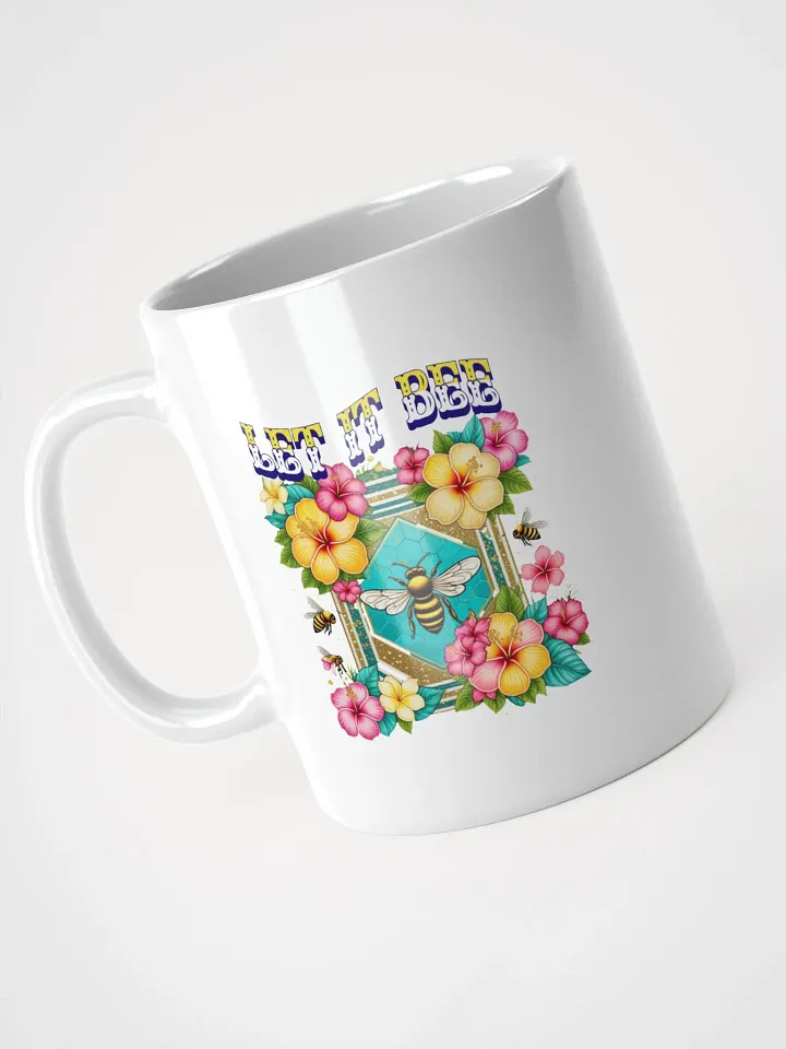 Let It Bee Flower Floral Mug product image (2)