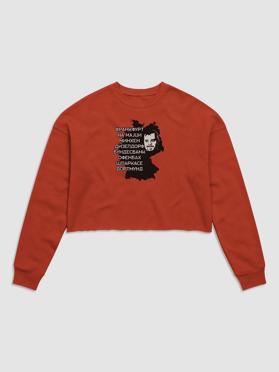 Biber Rane Bella+Canvas Women's Fleece Crop Sweatshirt product image (1)