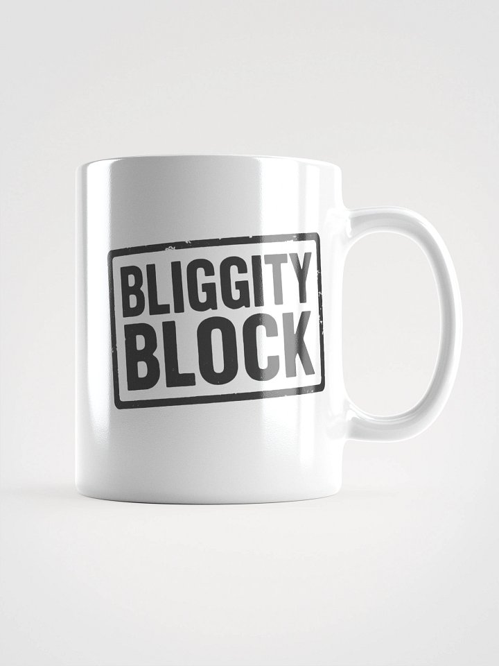 “Bliggity Block” Black Stamp Mug product image (1)