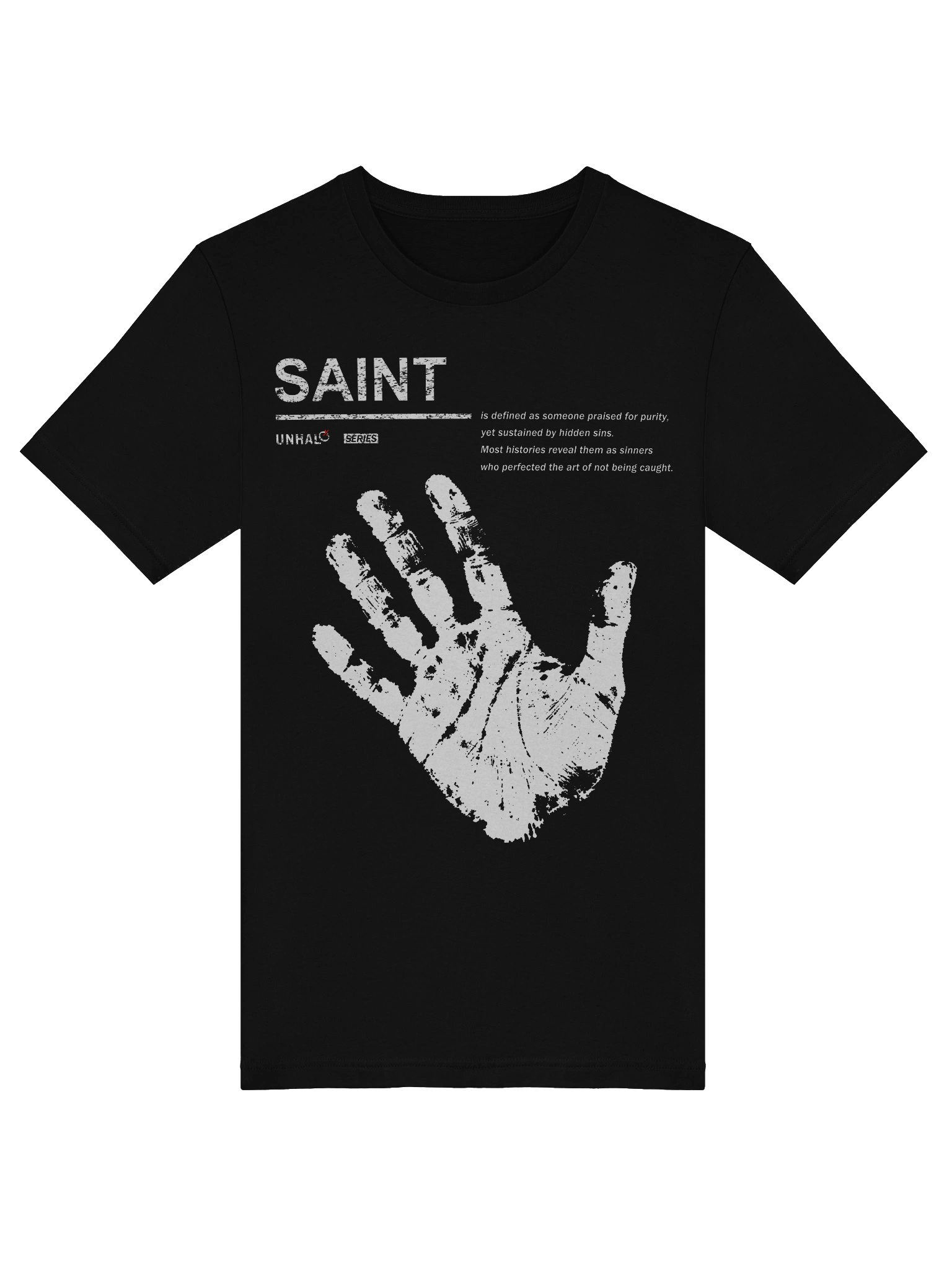 Funny Unhalo Saint Definition Tee product image (37)