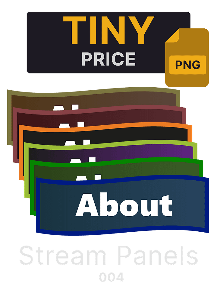 Stream Panels - 18x6 Colours - 004 product image (1)