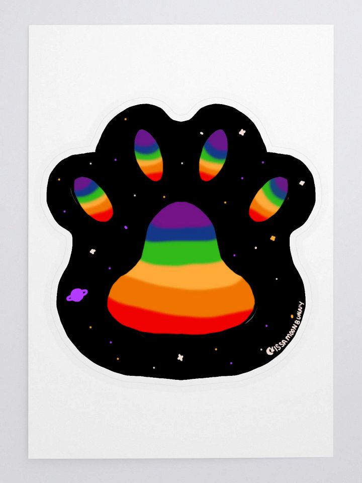 Pride is Paw-some Sticker product image (1)