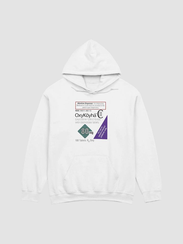 OXYKÖYHÄ VALKOINEN HUPPARI product image (1)