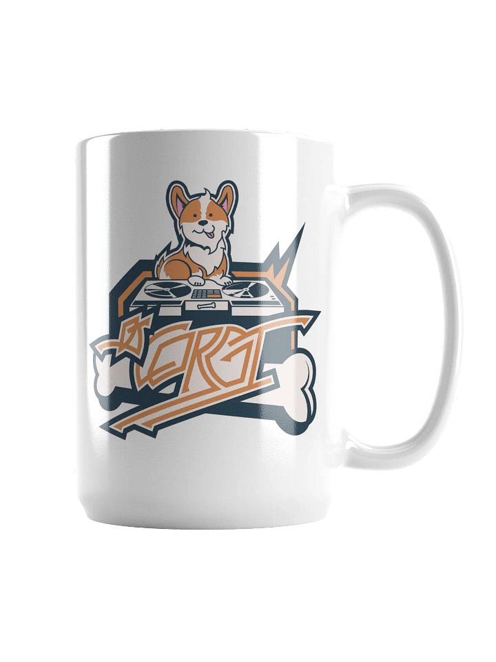 DJ CORGI 15 oz. mug product image (1)
