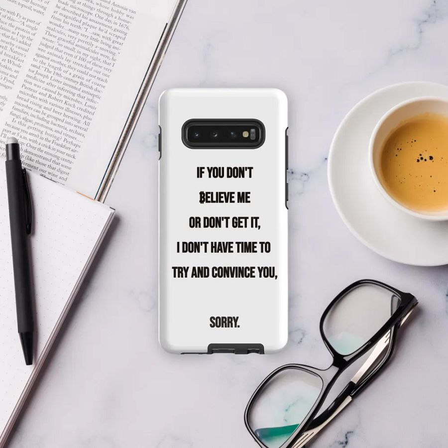 SATOSHI Quote - Samsung Hard Case product image (56)