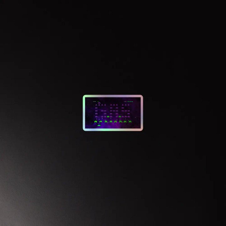 Games Addict Society Holographic Sticker product image (2)