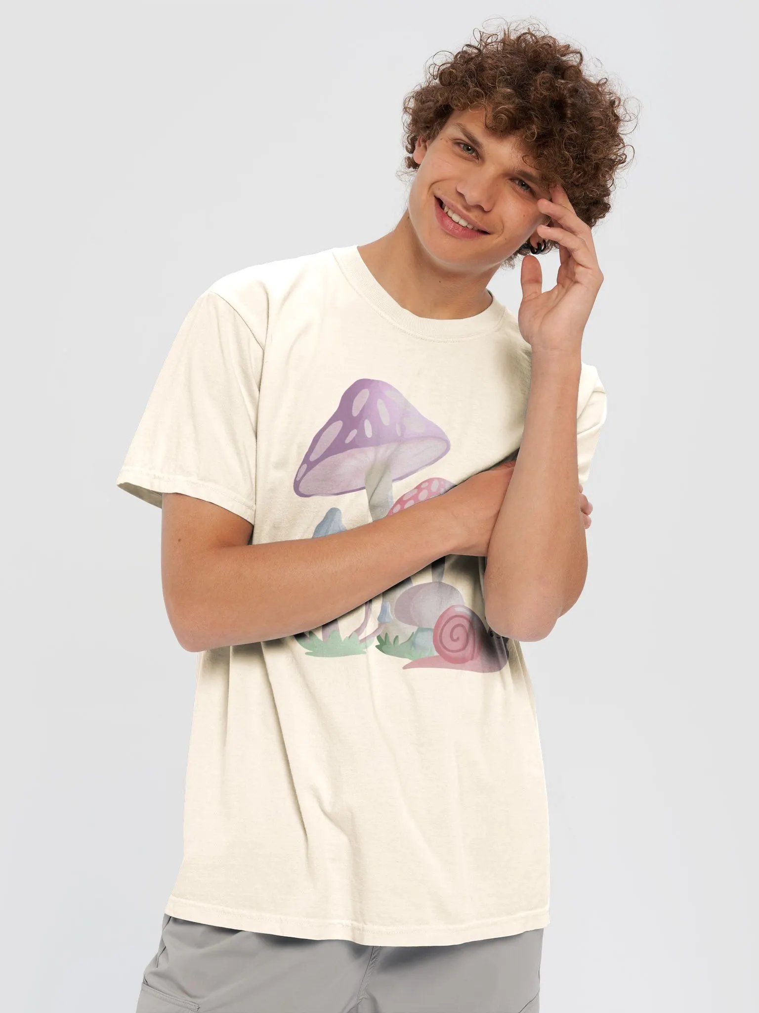 Whimsical Mushrooms T-Shirt product image (5)