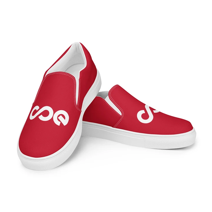 COE SLIP ONS RED 2s product image (1)