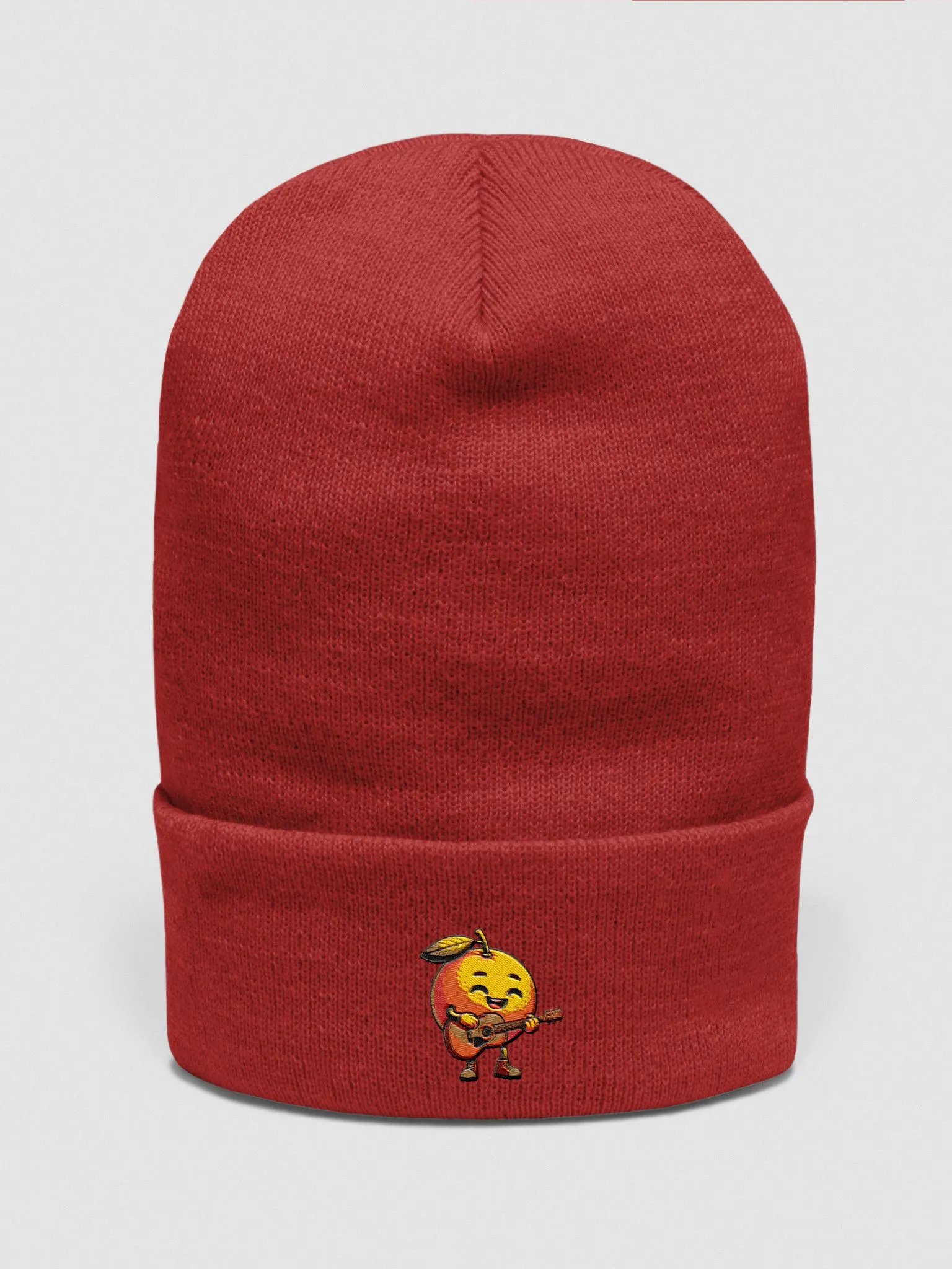 Tangerine Guitarist Cuffed Beanie product image (31)