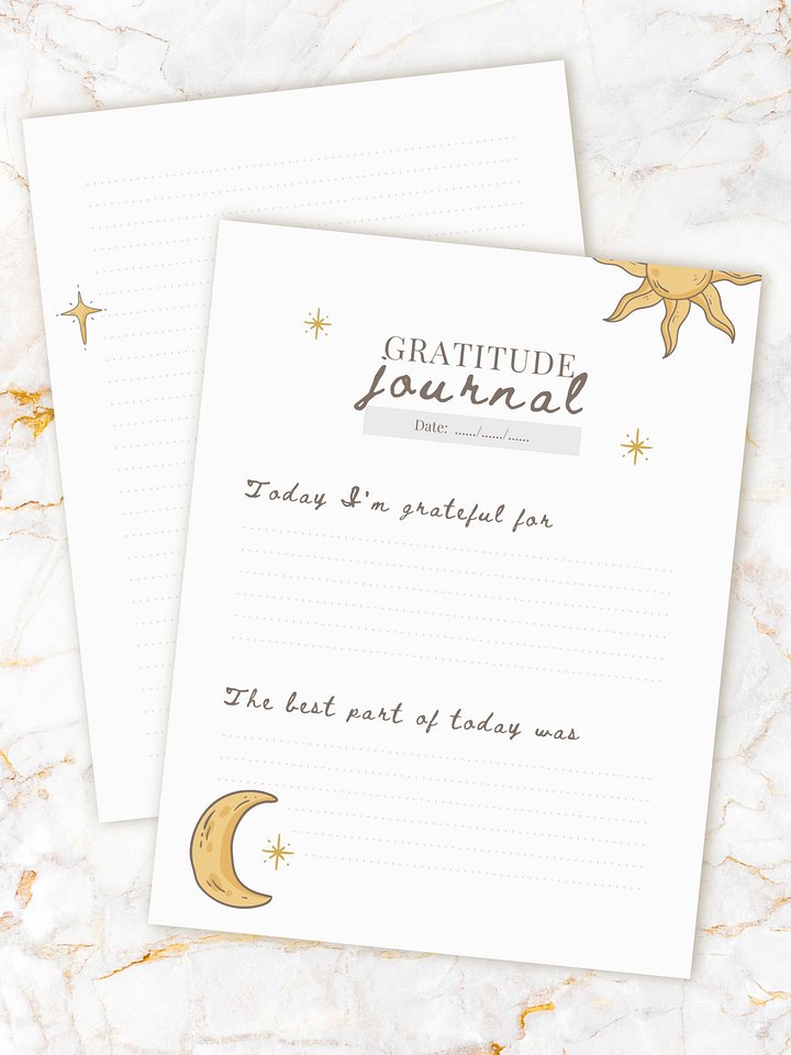 Gratitude Journal Page product image (2)