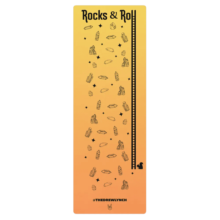 Rocks & Roll Yoga Mat product image (1)