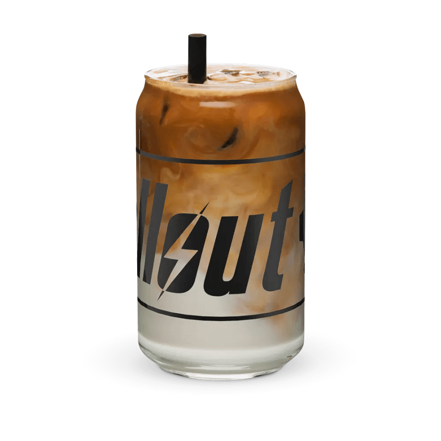 Fallout 76 Can Shaped Glass Cup product image (36)