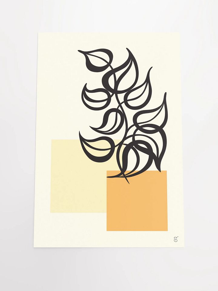 Vibrant Matte Poster Print - Abstract Image No. 2 product image (2)