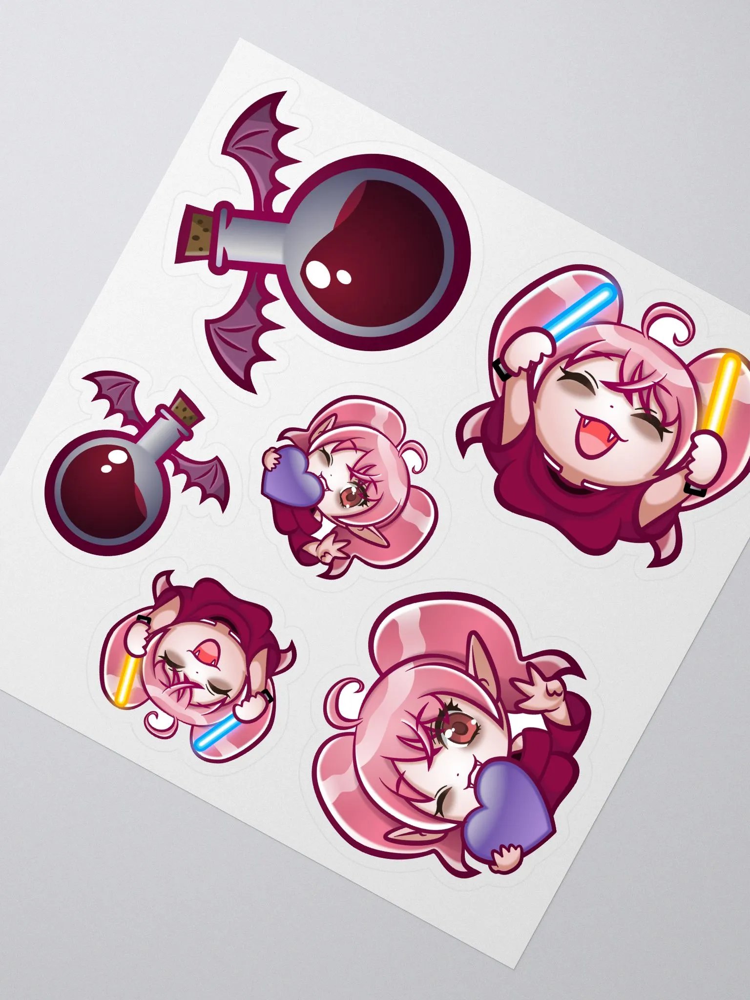 Emote Sticker Sheet product image (2)