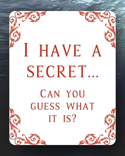 Shhh… I’m keeping something under wraps.
But it won’t stay hidden forever.
Any guesses what secret I’m about to spill?
Hint: ...