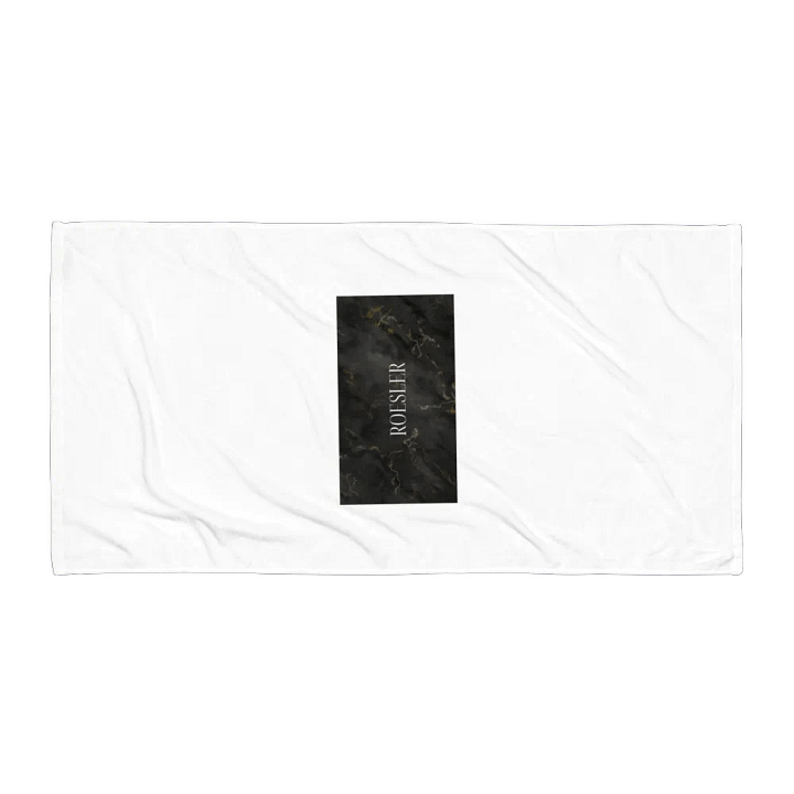 Golden Marble Personalized Towel product image (1)
