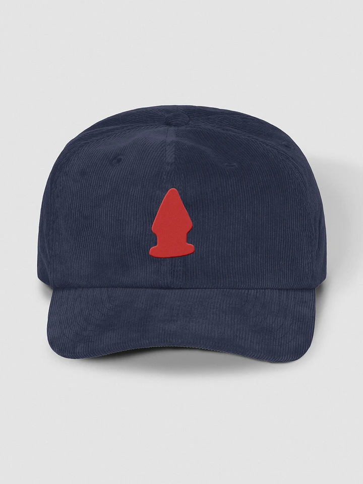 Red UFO · corduroy dad hat product image (1)