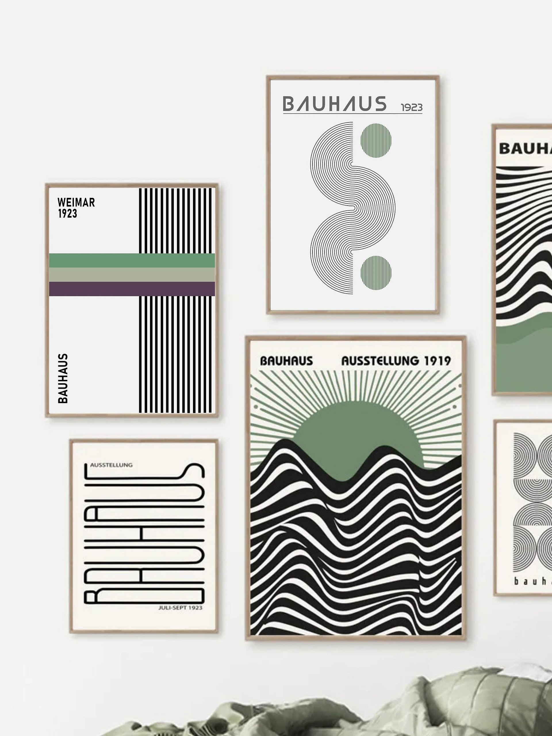 Bauhaus poster set of 18, premium printable, wall art prints product image (5)