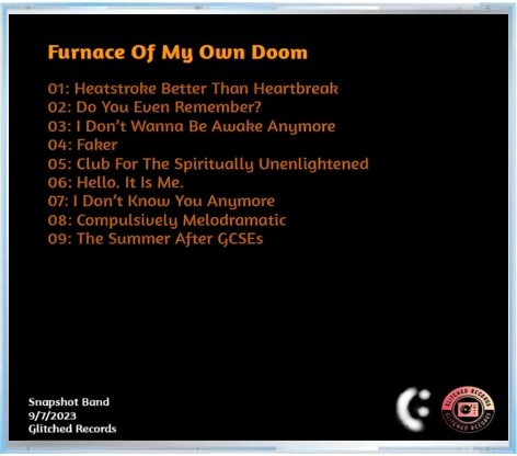 Furnace Of My Own Doom CD product image (2)