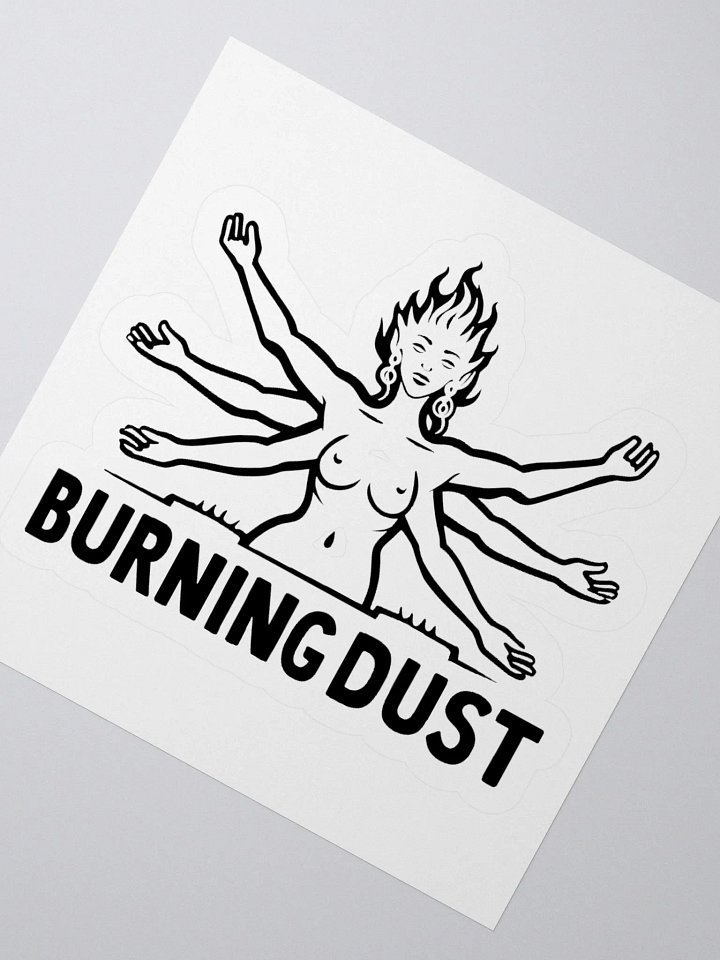 Burning Dust Cut Stickers product image (4)