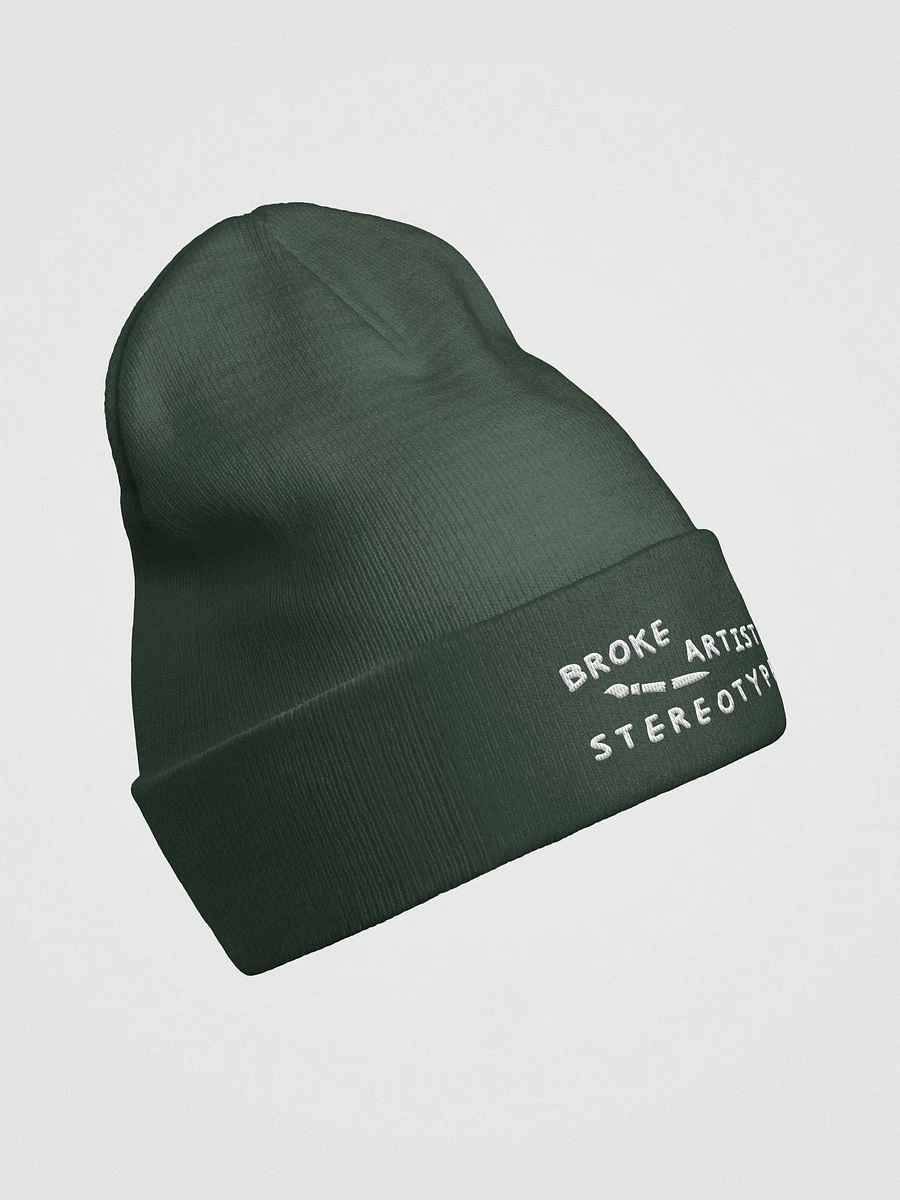 BROKE ARTIST STEREOTYPE - EMBROIDERED BEANIE product image (7)