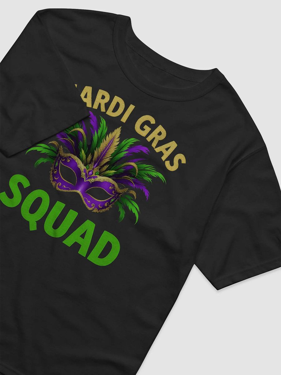 Mardi Gras Squad Feathers T-Shirt product image (3)