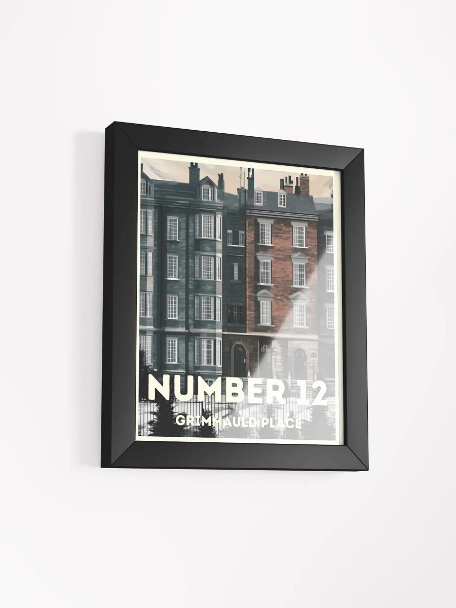 Grimmauld Place Vintage Travel Poster product image (2)