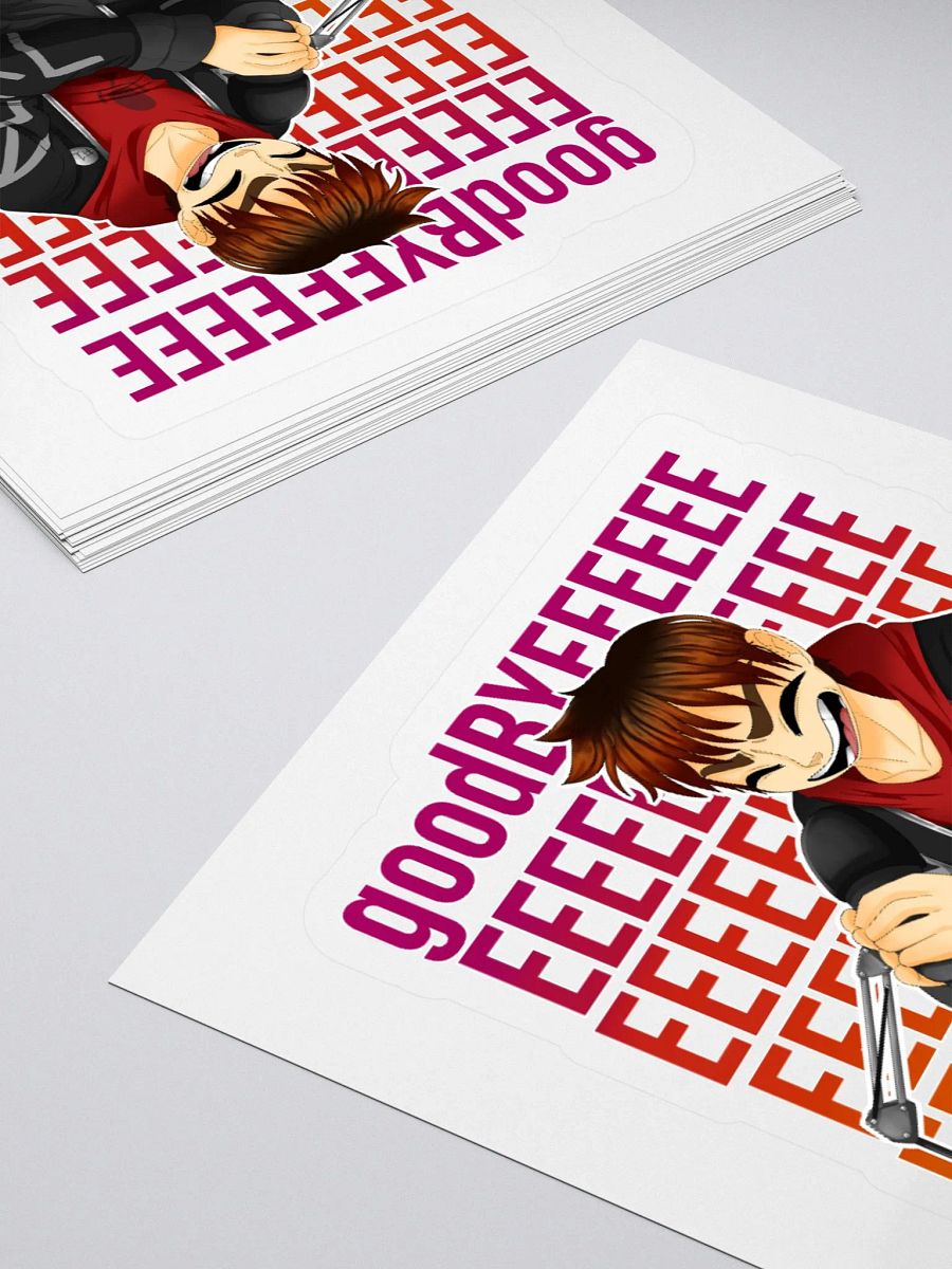 goodBYEEEEE!!! (STICKER) product image (4)