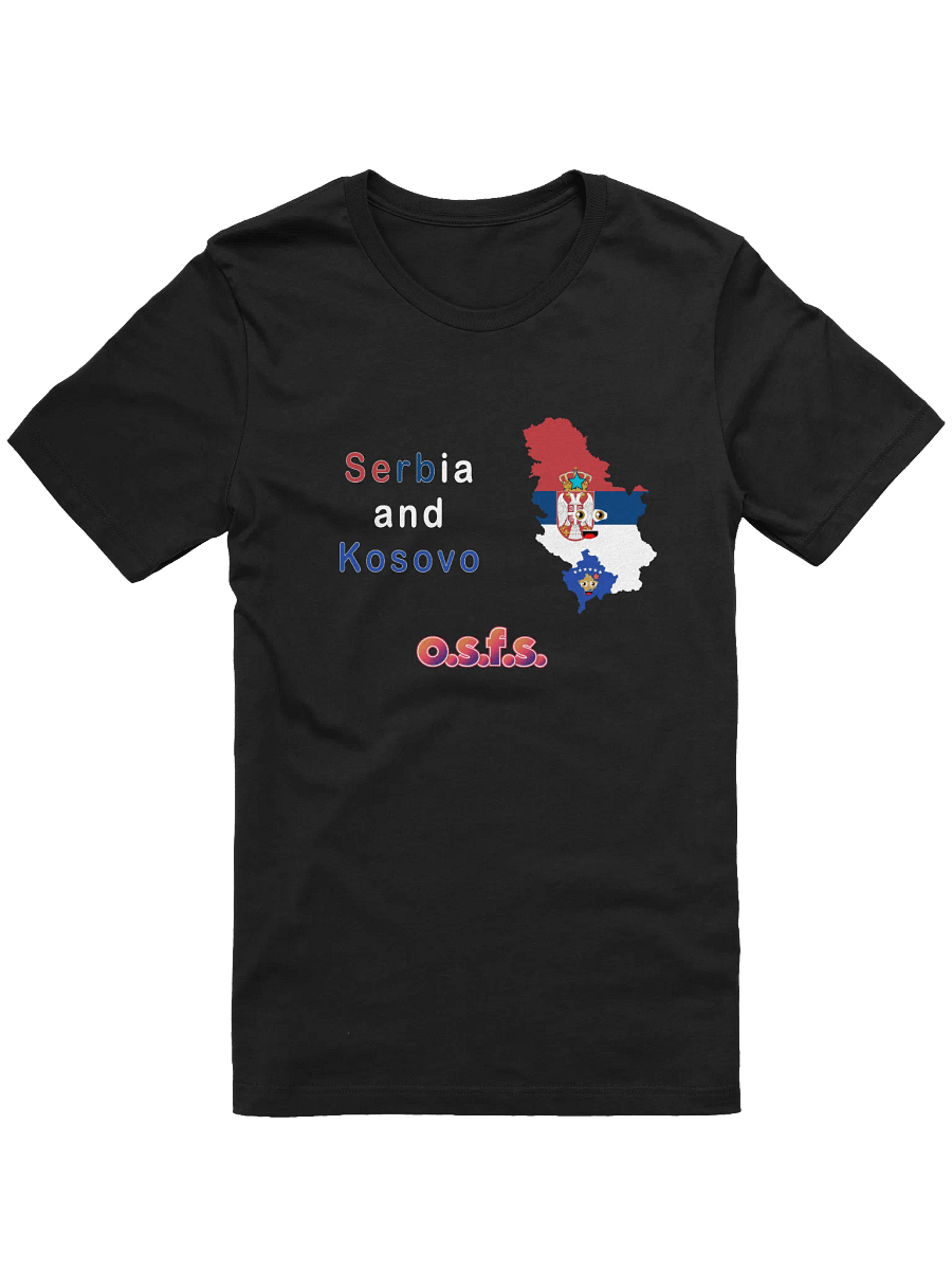 Serbia And Kosovo T-shirt product image (2)