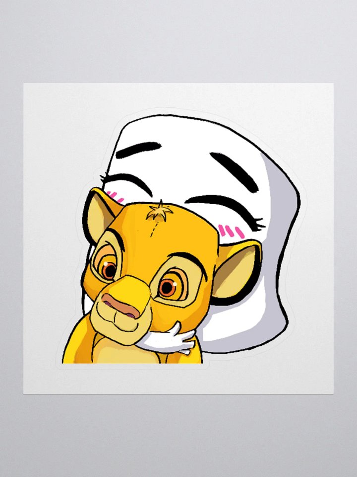 Tofu Hug Sticker product image (1)