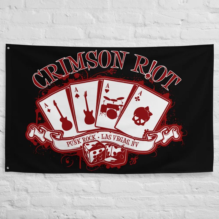 CRIMSON RIOT FLAG product image (10)