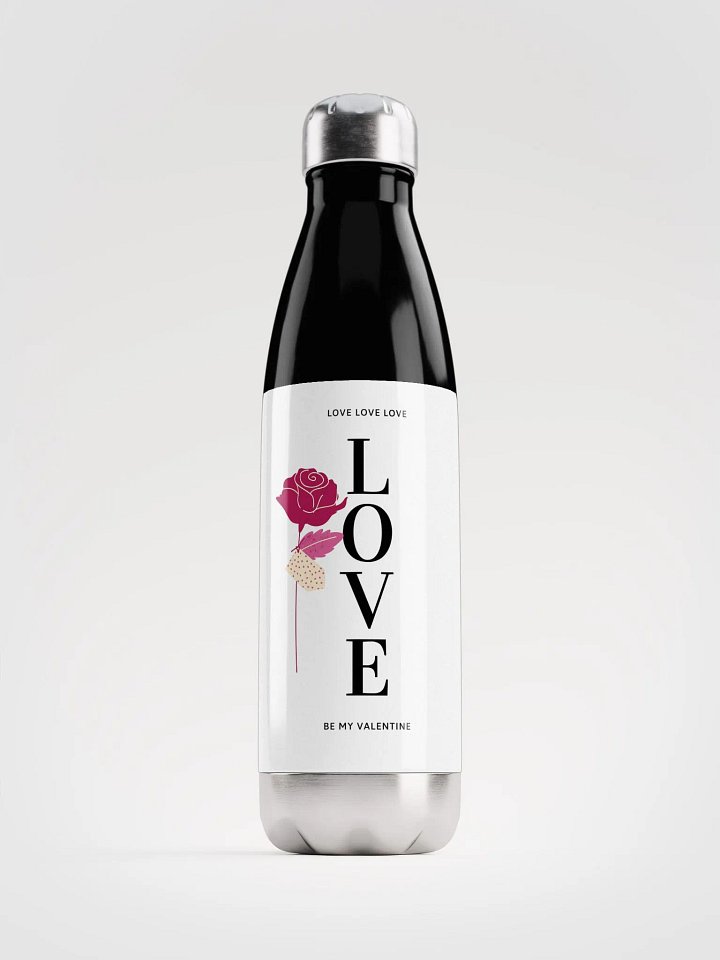"LOVE Valentine's Water Bottle – Hydrate with Style & Romance" 💖 product image (1)