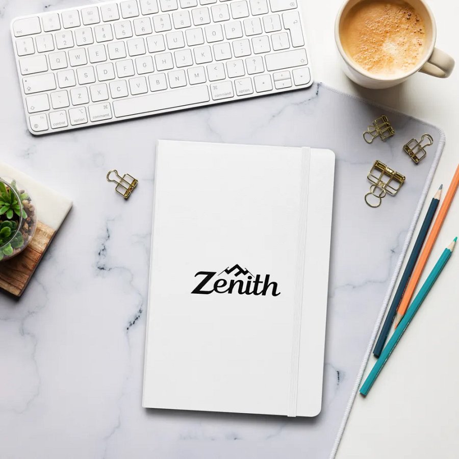 Zenith Hardcover Notebook | Premium JournalBook® | Minimalist Design for Creative Minds product image (1)