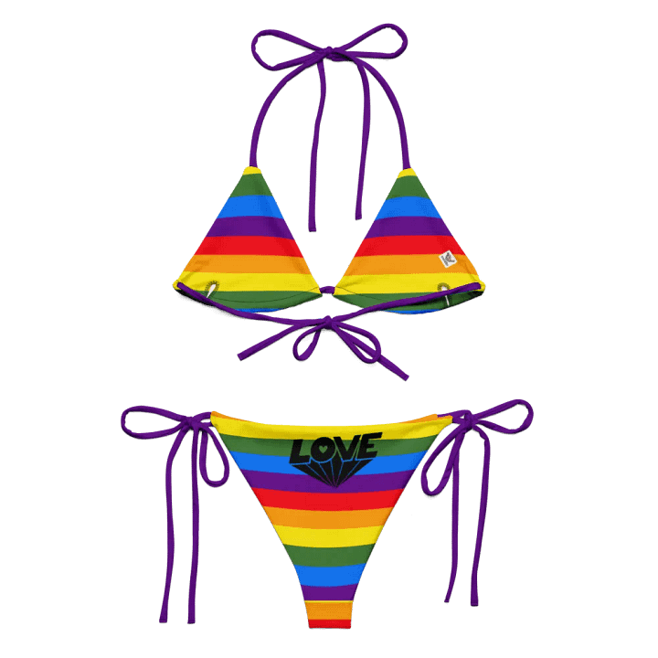 Rainbow Dreams Recycled Bikini Set product image (1)