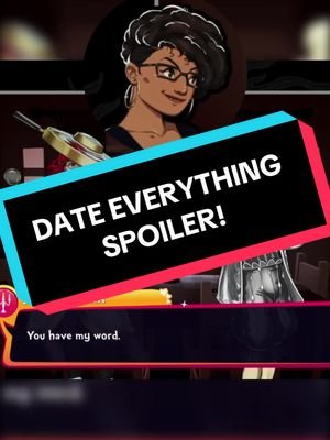 Date Everything! SPOILER! 🙈 Fun fact. My stream crashed immediately after that response 🤣 #dateeverything #dateeverythingspoilers #sassychapgames #ayyrairai 
