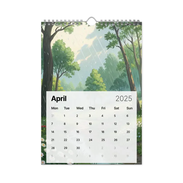 MAGICAL ANIME SEASONS WALL CALENDAR 2025 product image (1)