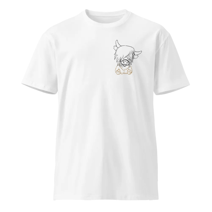 Highland Cow Shirt {White} product image (1)