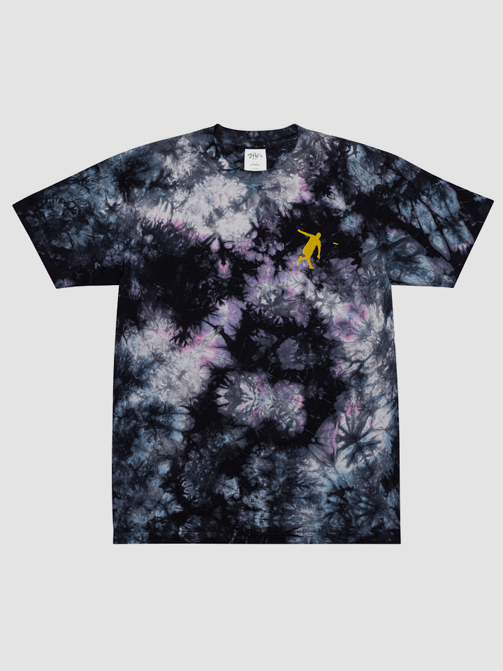 Clean Disc-golf Tie-Dye T-Shirt - Gold logo product image (1)
