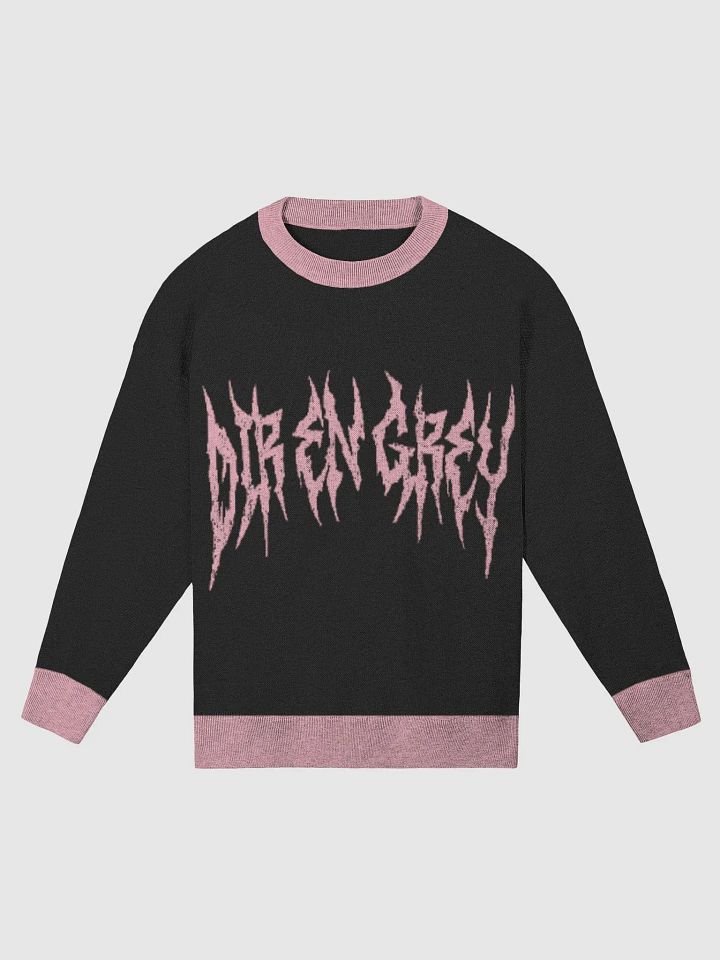 TOUR24 WHO IS THIS HELL FOR? Sweater (w/colored cuffs) product image (1)