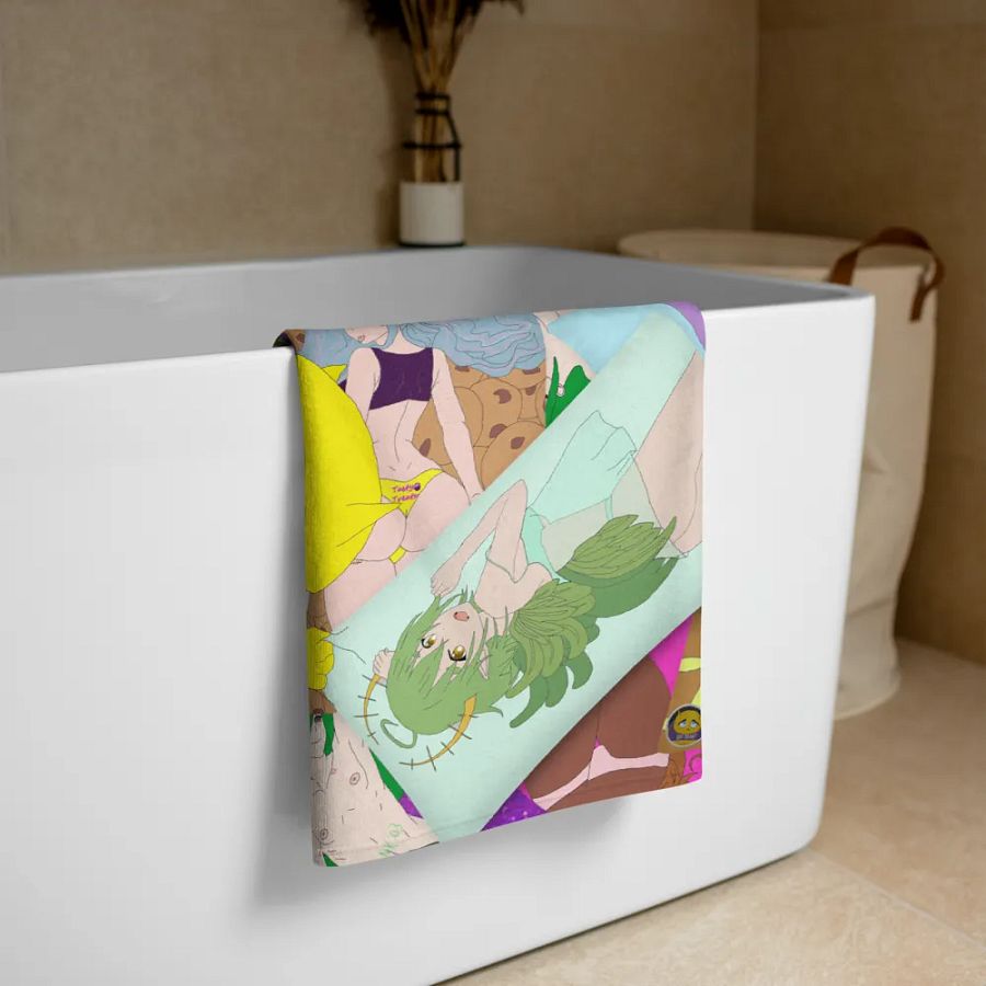 cue bean's Daki Daki Towel product image (3)