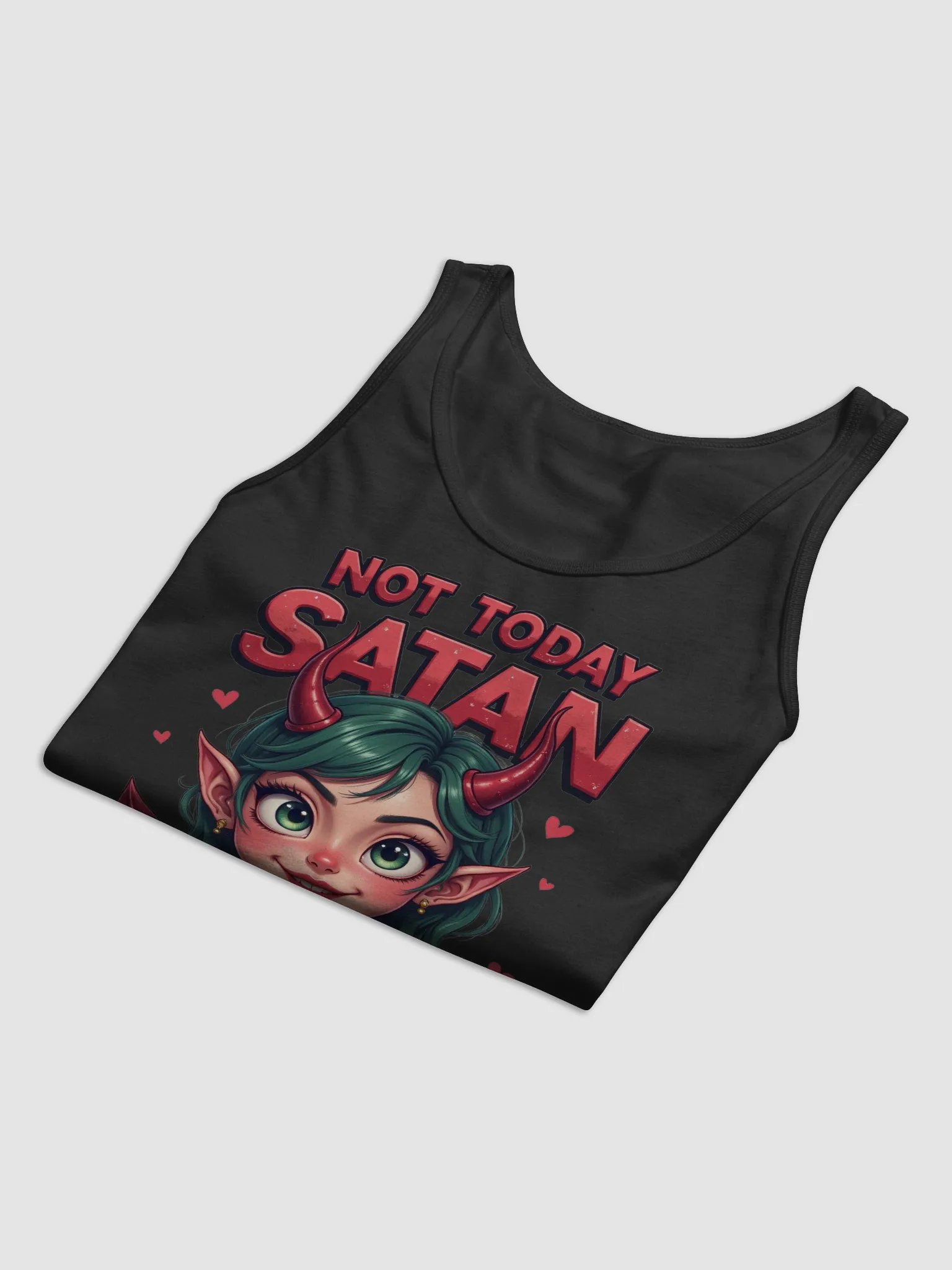 Not Today Satan Jersey Tank product image (17)