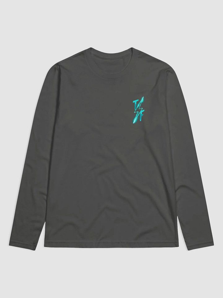 Electric Blue Lightning Bolt Long Sleeve product image (1)